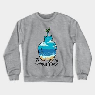 Beach Body Crewneck Sweatshirt